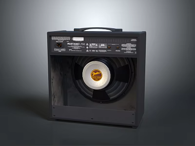 Durable Black Computer Case With Handle Front Panel Ports And Cooling Fan Design 3d model