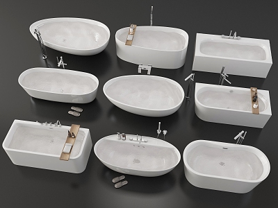 Bathtub Bidet Integrated Bathtub Independent Bathtub Round Bathtub GROHE Bathtub Ergonomic Bathtub Bathroom toiletries Slippers model