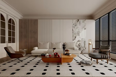 Living Room 3d model
