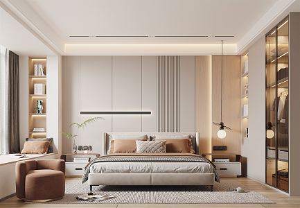 Modern Bedroom 3d model