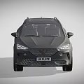 Modern Grey SUV With UK Plate Sporty Design Sleek Body And Alloy Wheels