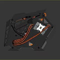 Game host computer host high-end host luxury host high-end computer game computer 3d model