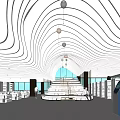 Library Tooling Bookshelf Book Bar Reading Room Magazines Reading Comics 3d model