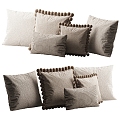 Modern pillow 3d model