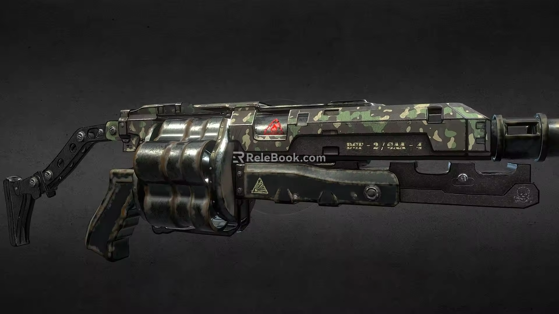 Grenade Launcher 3d model