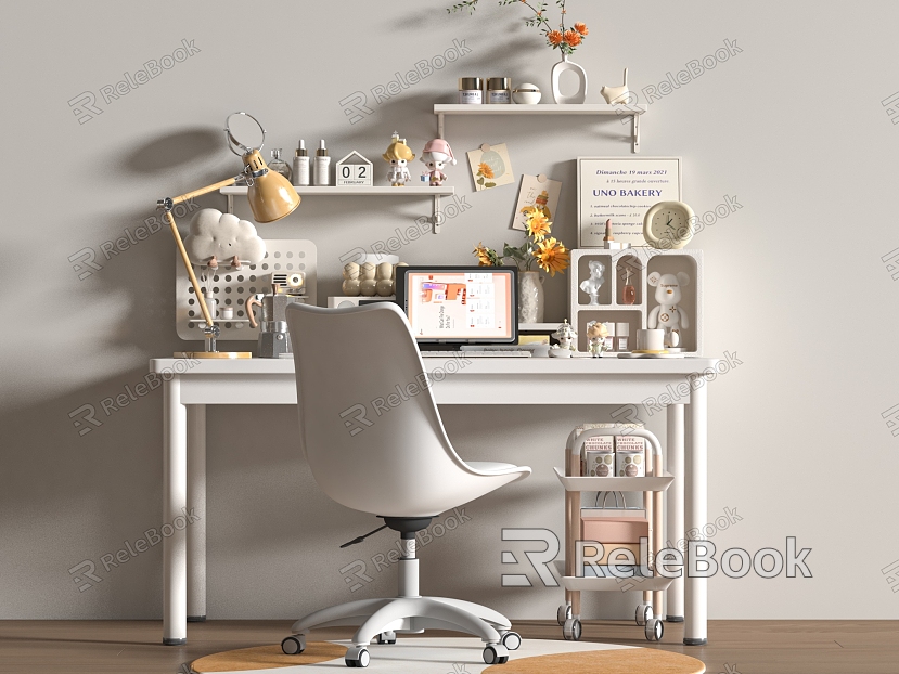 Desk and Chair Combination Adult model