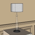 Modern table lamp 3d model