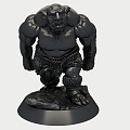 Ornament Giant Orc Mobile Phone Bracket 3d model