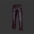 Classic Dark Blue Straight Leg Jeans With Front Pockets For Casual Fashion