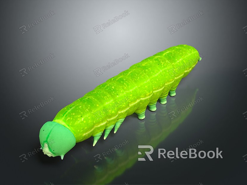 Caterpillar Butterfly Larvae Caterpillar Cartoon Caterpillar Insects Impersonate Life Supplies model