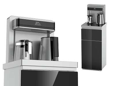 Modern Daily Use Electrical Appliances With Digital Display And Sleek Design 3d model