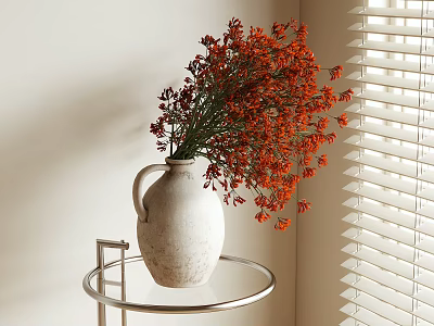 Quiet flower arrangement 3d model