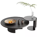 Baxter child mother coffee table combination 3d model