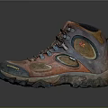 CARMONT Outdoor Hiking Boots With Mesh Panels Laces And Non Slip Sole