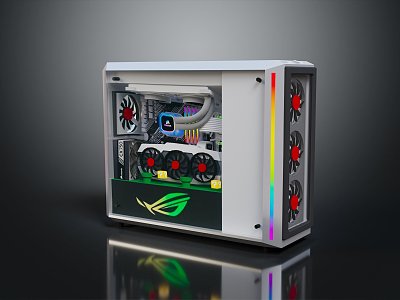 Modern computer host game host high-end host model