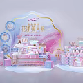 Wanrou Shiyue Huayang Beauty Pants Display With Ultra Thin Breathable Comfortable Skin Friendly Stacked Products