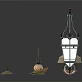 Diverse Lighting Fixture Set With Various Pendant Lamps Wall Lights And Decorative Designs