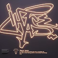 Graffiti Style Neon Lamp Combination With Modern Artistic Design And Decorative Wall Lighting