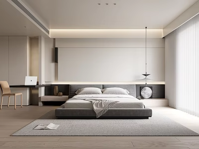 Modern Bedroom 3d model