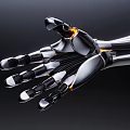 Artificial Intelligence Manipulator E-commerce Arm Hand Machinery Artificial Intelligence AI Digital Products Manipulator Machine 3d model