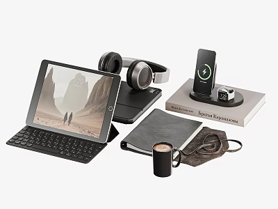 modern computer 3d model