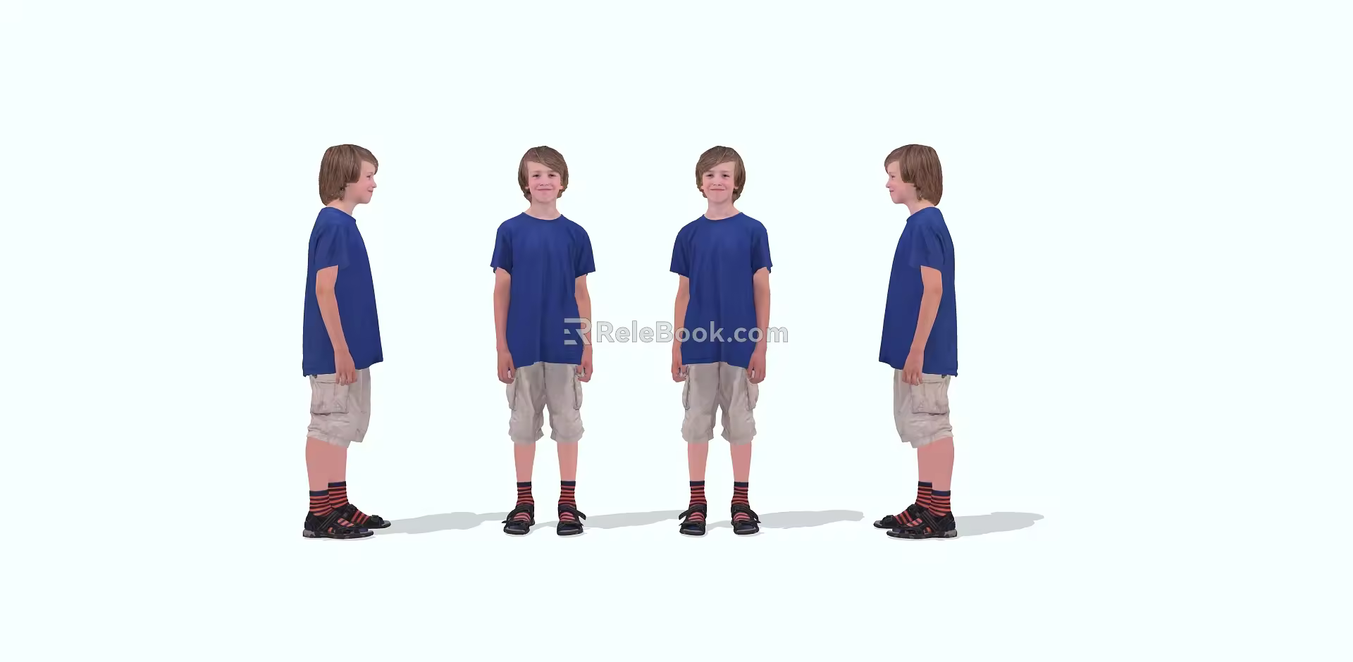 Child Character Child 3d model