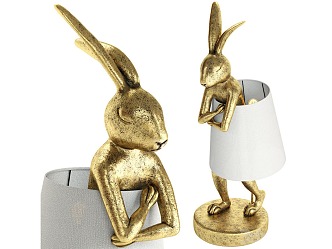 Alien Table Lamp Animal Table Lamp Rabbit Table Lamp Rabbit Ornaments 3d model