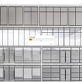 Modern Casement Windows With Clear Glass Panels And Sleek Aluminum Frames Design
