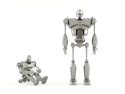 Modern Robots 3d model Modern Robots 3d model