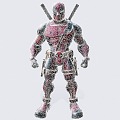 Marvel superhero Deadpool 3d model