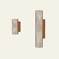 Middle style bedside wall lamp 3d model