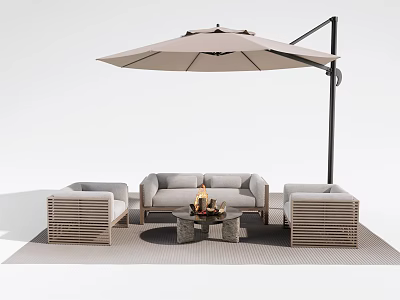 Modern outdoor sofa 3d model