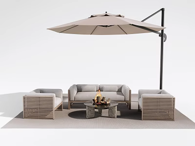 Modern outdoor sofa 3d model Modern outdoor sofa 3d model