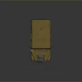 Modern Military Battle Tank With Heavy Armor Powerful Cannon And Tracks For Combat