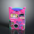 Game machine electronic chicken hand game machine hand game machine handheld game machine computer 3d model