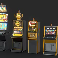 Modern game arcade video game 3d model