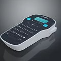 DYMO Handheld Label Maker With QWERTY Keypad Blue Buttons And Display Screen