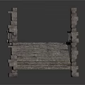 Detailed Ancient Style Stone Staircase With Decorative Railings And Columns
