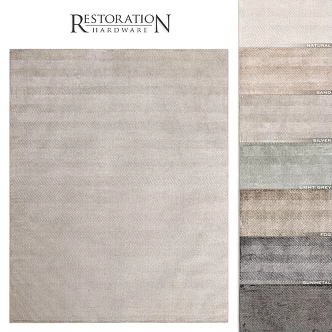 modern square carpet square carpet 3d model