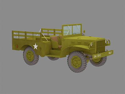 Modern Military Truck Military Truck 3d model