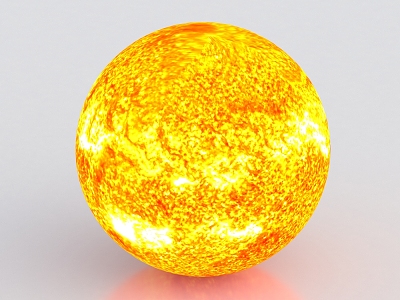 The Modern Sun 3d model