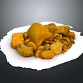 Various Colored Wooden Stone Materials with Different Sizes on White Paper Black Background