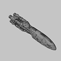 Military Fighter Jet Flying With Powerful Engines And Gray Metallic Body Design