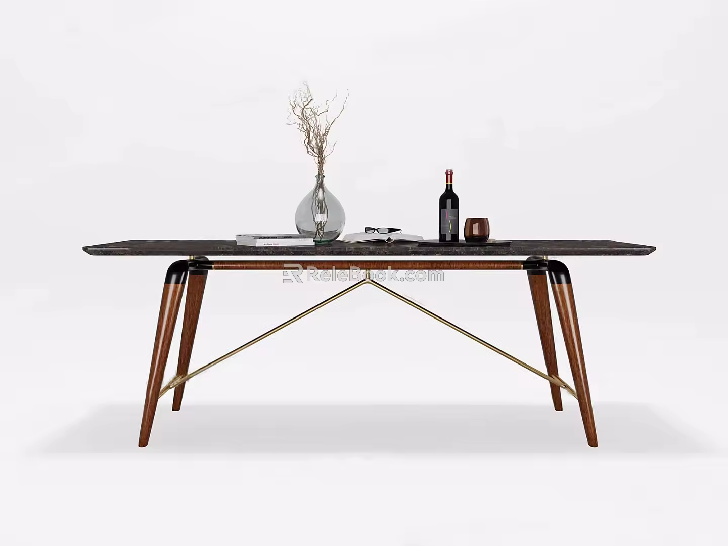 Modern Desk Table 3d model