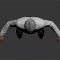 modern man old man middle-aged man middle-aged man 3d model