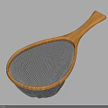 Wooden Handle Metal Mesh Strainer Essential Kitchen Utensil for Cooking Straining