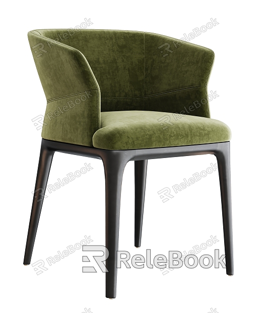 Dining Chair Single Chair Leisure Chair model