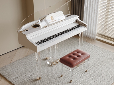 Piano 3d model