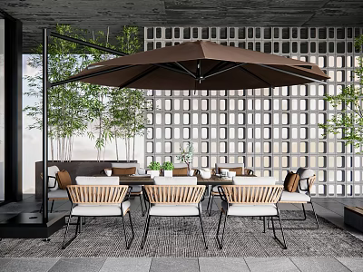 Outdoor Table and Chair Outdoor Table and Chair Combination Camping Table and Chair Folding Table and Chair 3d model