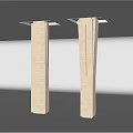 Decorative column Special-shaped square column Interior styling column 3d model